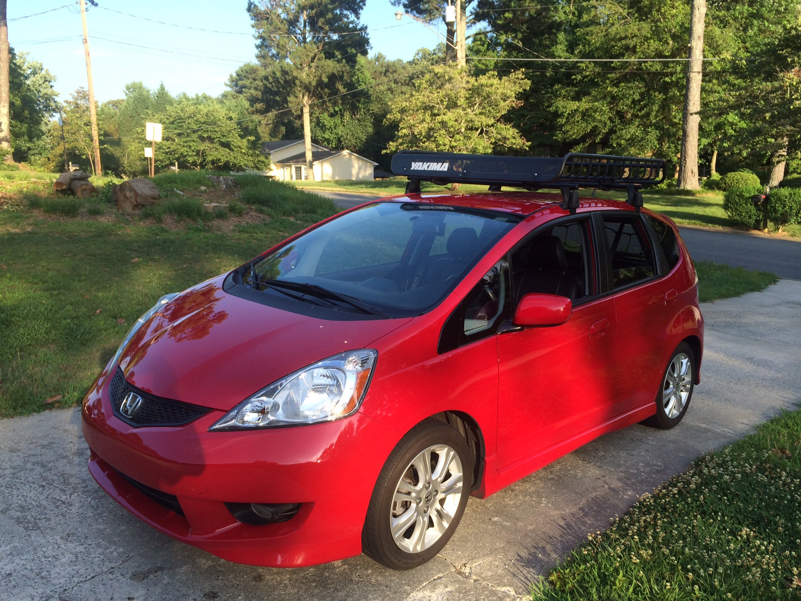 Honda fit 2024 roof rack installation