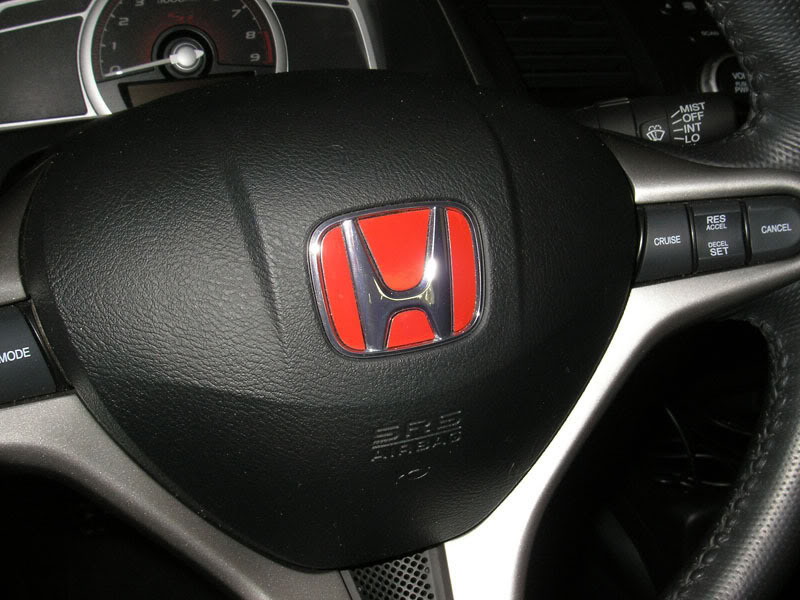 2009 steering wheel emblem inserts unofficial honda fit forums unofficial honda fit forums