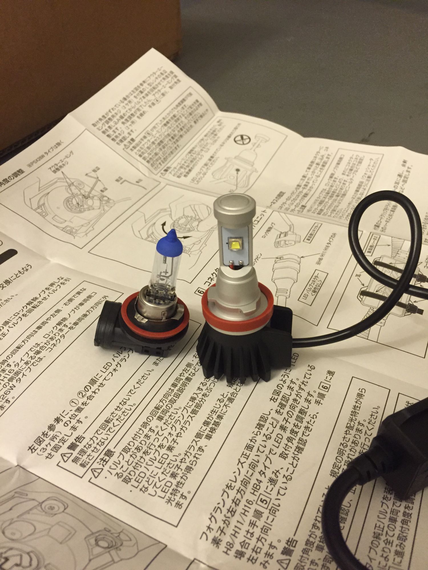 DIY: IPF LED Headlight and Foglight Conversion (H4 model 341HLB