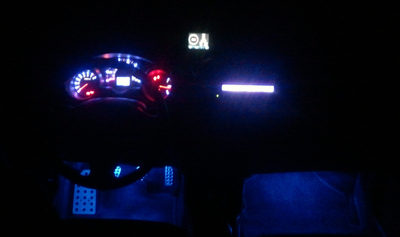 Led Interior Lighting Kits Prefer Blue Unofficial Honda