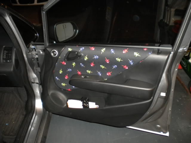 Post Up Your Custom Headliner/Door Panels! - Page 2 - Unofficial Honda FIT  Forums