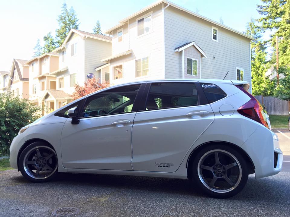 Fs Rays Engineering 17x7 4x100 Wheels Seattle Wa Unofficial Honda Fit Forums