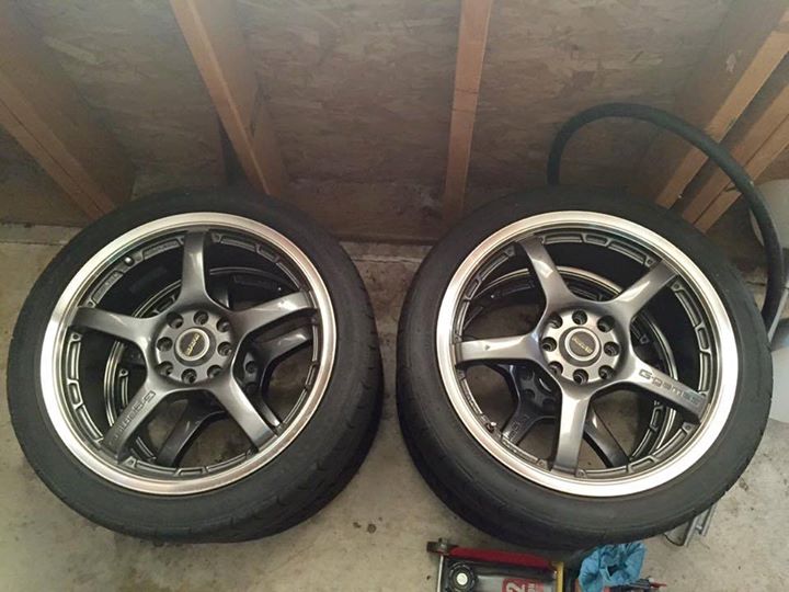 Fs Rays Engineering 17x7 4x100 Wheels Seattle Wa Unofficial Honda Fit Forums