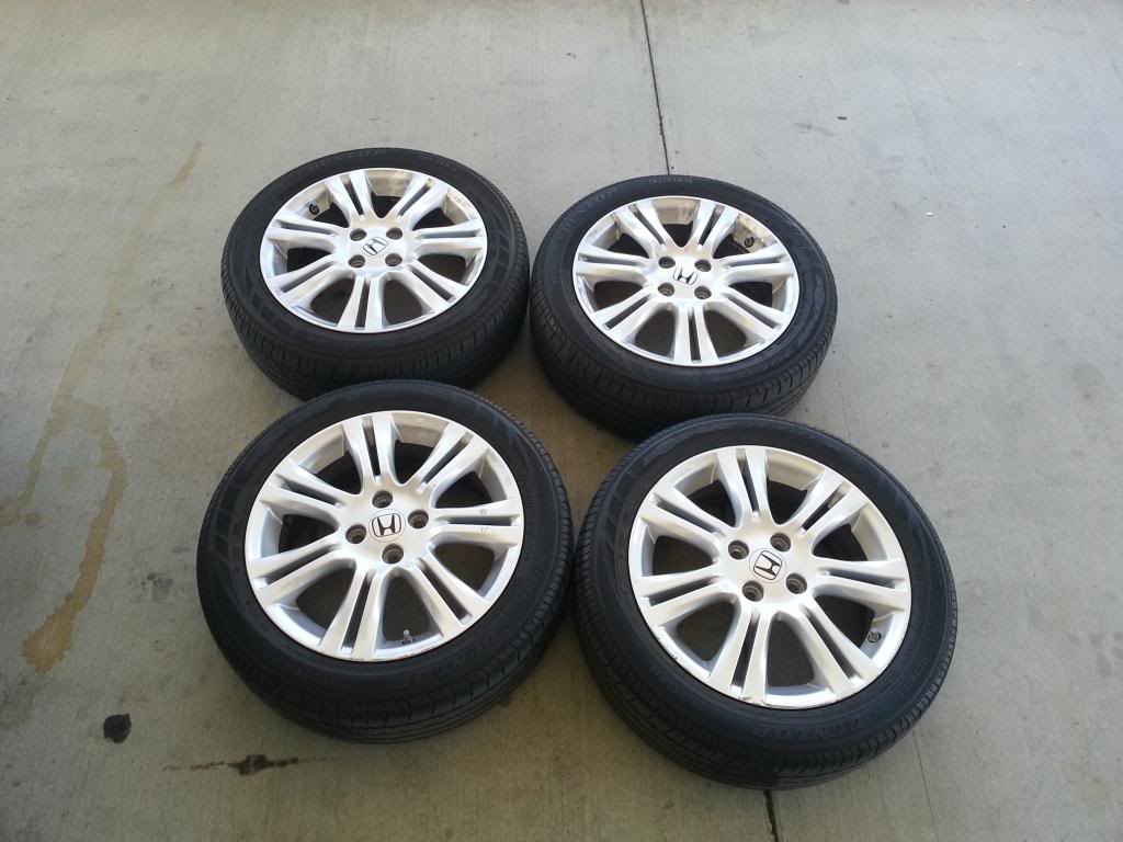 FS: 2011 Honda Fit Sport wheels and tires (dunlop) - $500 - Unofficial