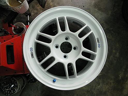 Fs Enkei Rpf1 White Version Unofficial Honda Fit Forums